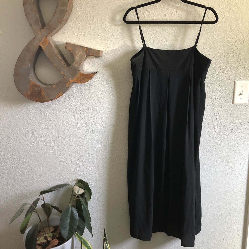 Who What Wear Black Shift Dress